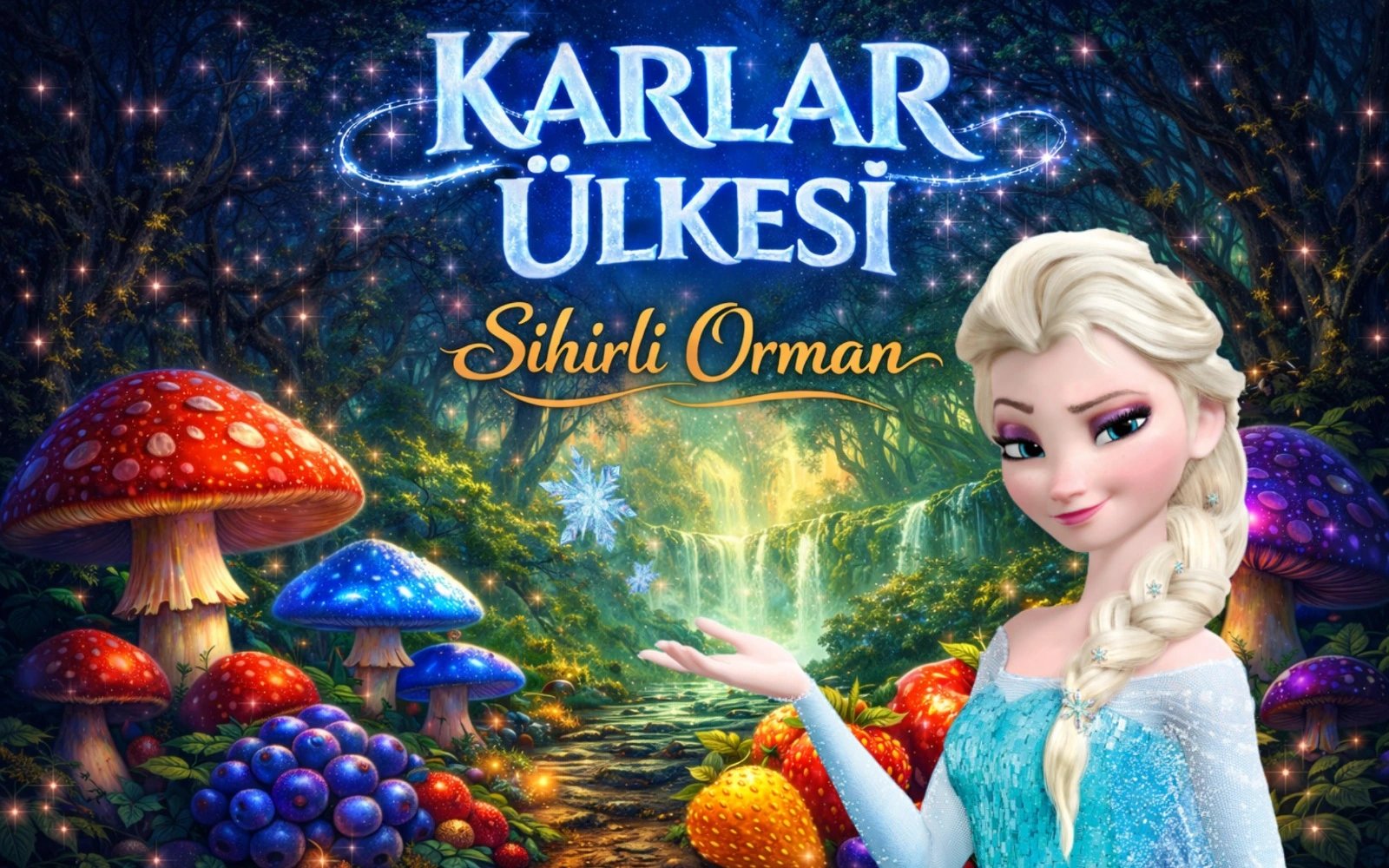 Karlar Ülkesi Sihirli Orman  poster
