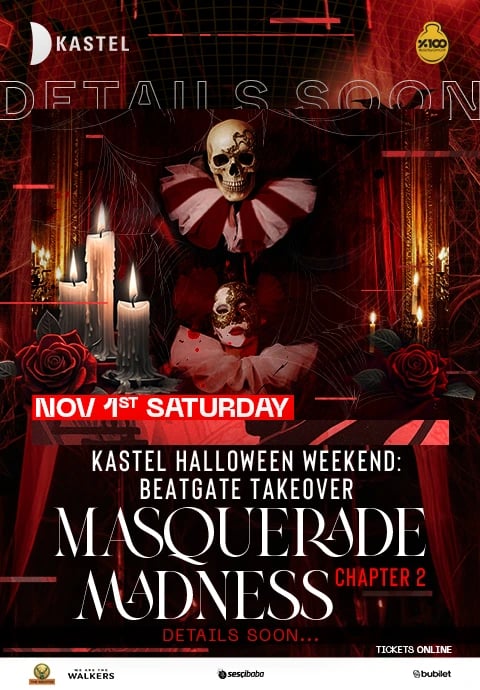 Kastel Halloween Weekend Beatgate Takeover: Chapter 2 Madness Masquerade 