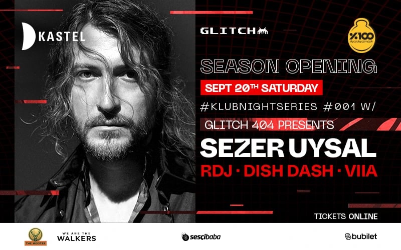KASTEL x Glitch Presents: KlubNightSeries #001: SEZER UYSAL poster