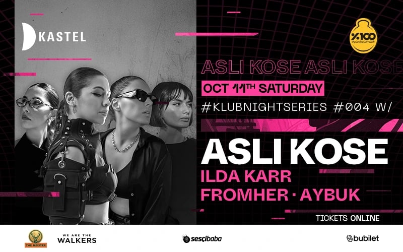 KASTEL #KLUBNIGHTSERIES004: ASLI KOSE poster