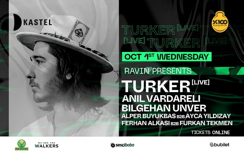 KASTEL | RAVIN PRESENTS: TURKER [LIVE] poster