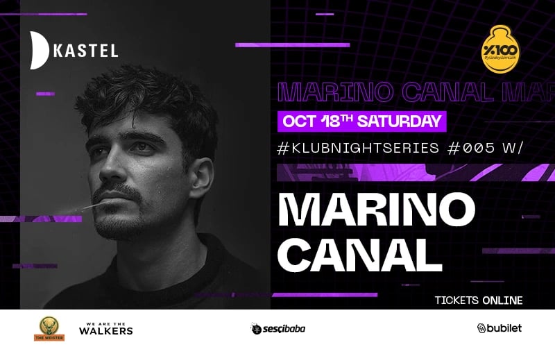 Kastel with Marino Canal #klubnightseries005 poster