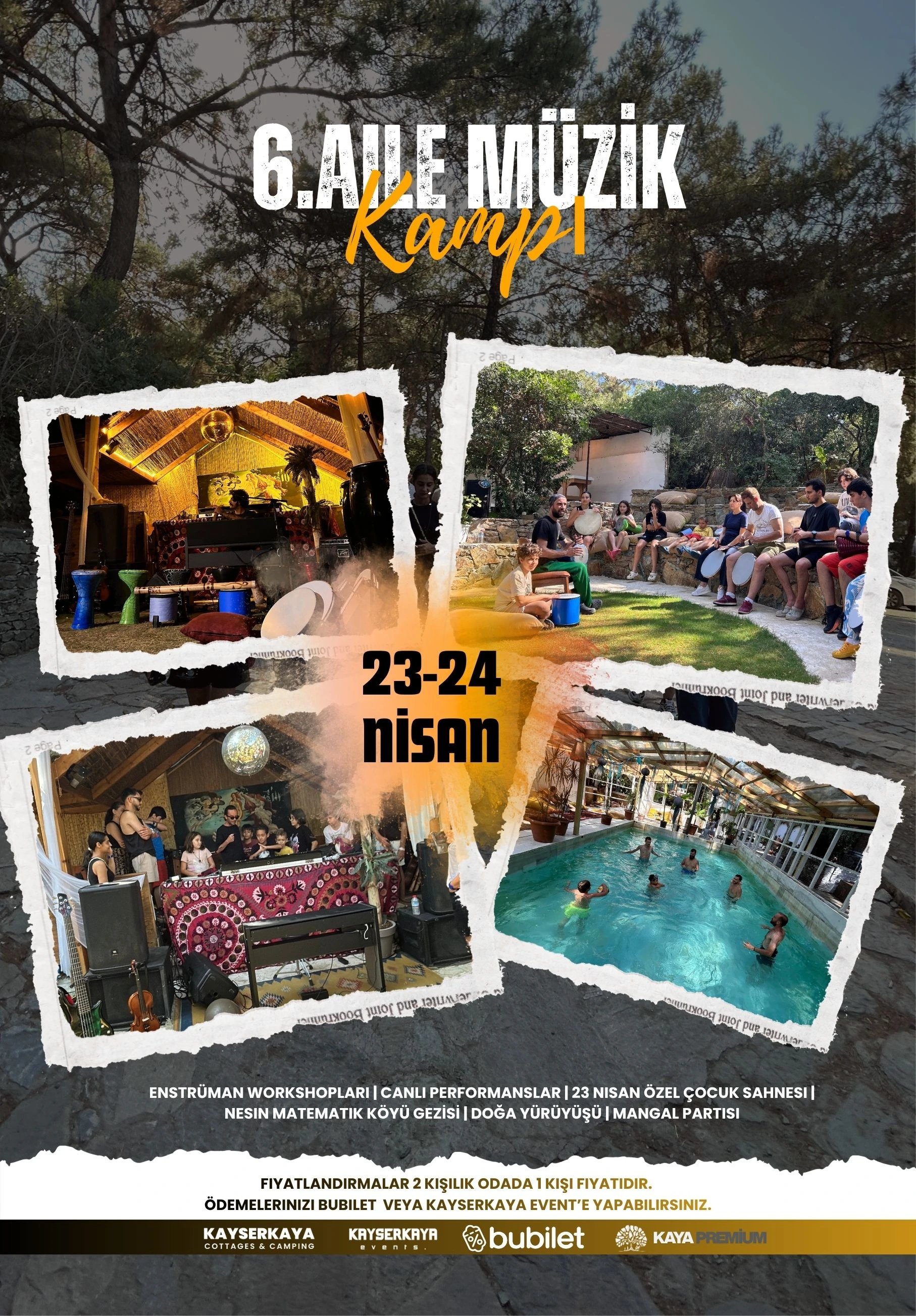 Kaya Müzik Okulları 6. Aile Müzik Kampı