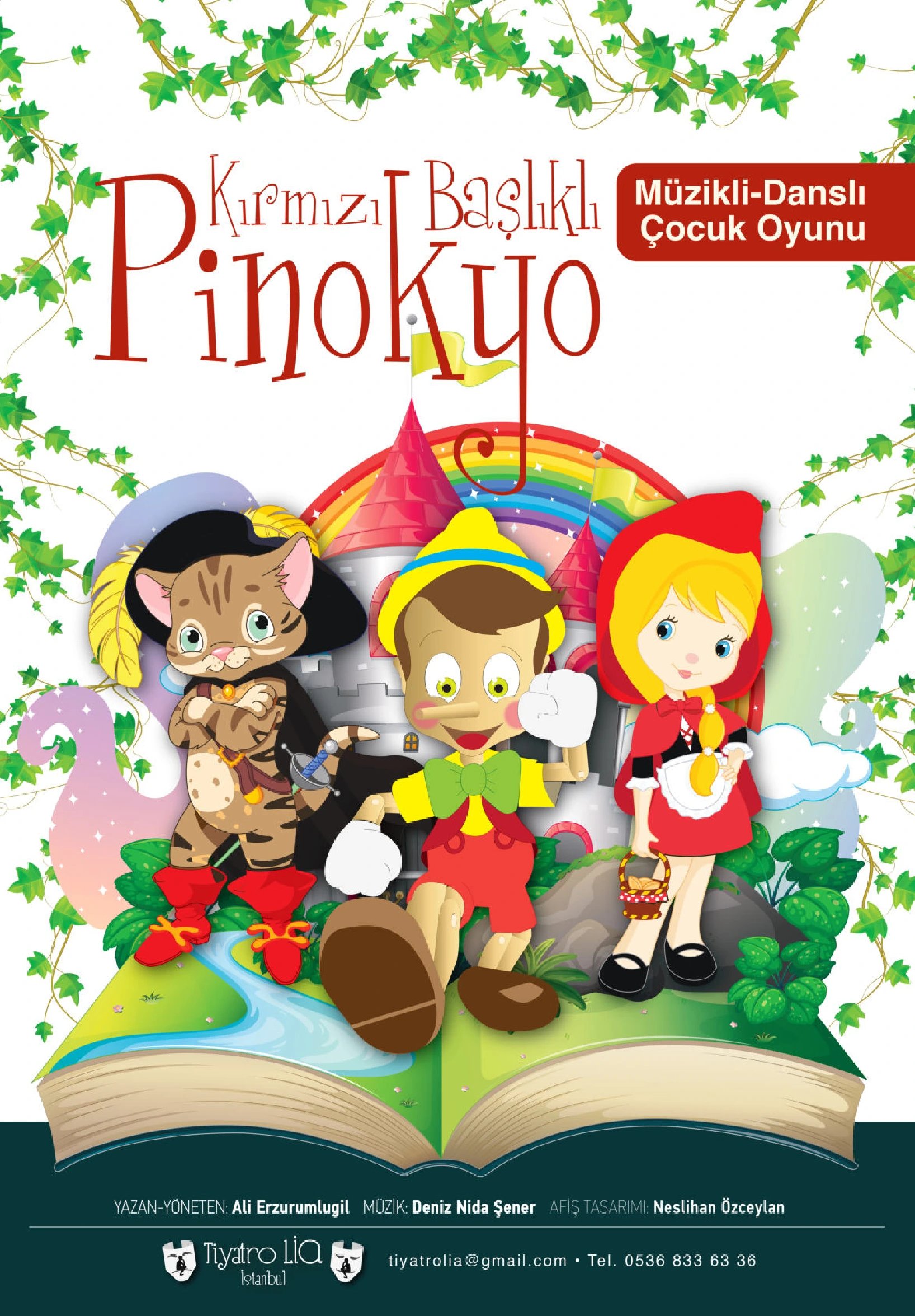 Kırmızı Başlıklı Pinokyo Çocuk Oyunu
