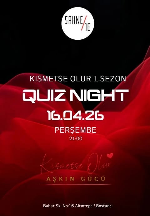 Kısmetse Olur Aşkın Gücü 1. Sezon Quiz Night