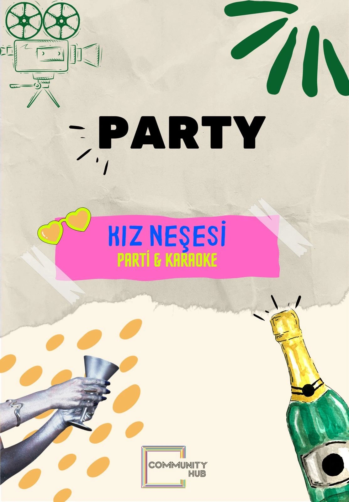 Kız Neşesi Karaoke Party poster