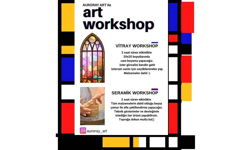 Kocaeli Workshop I Seramik & Vitray
