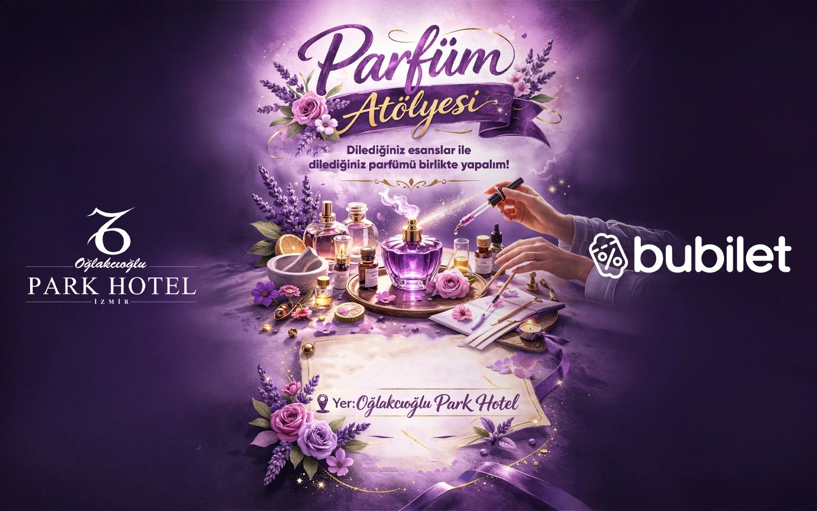 Kokunu Keşfet Parfüm  Tasarım Atölyesi poster