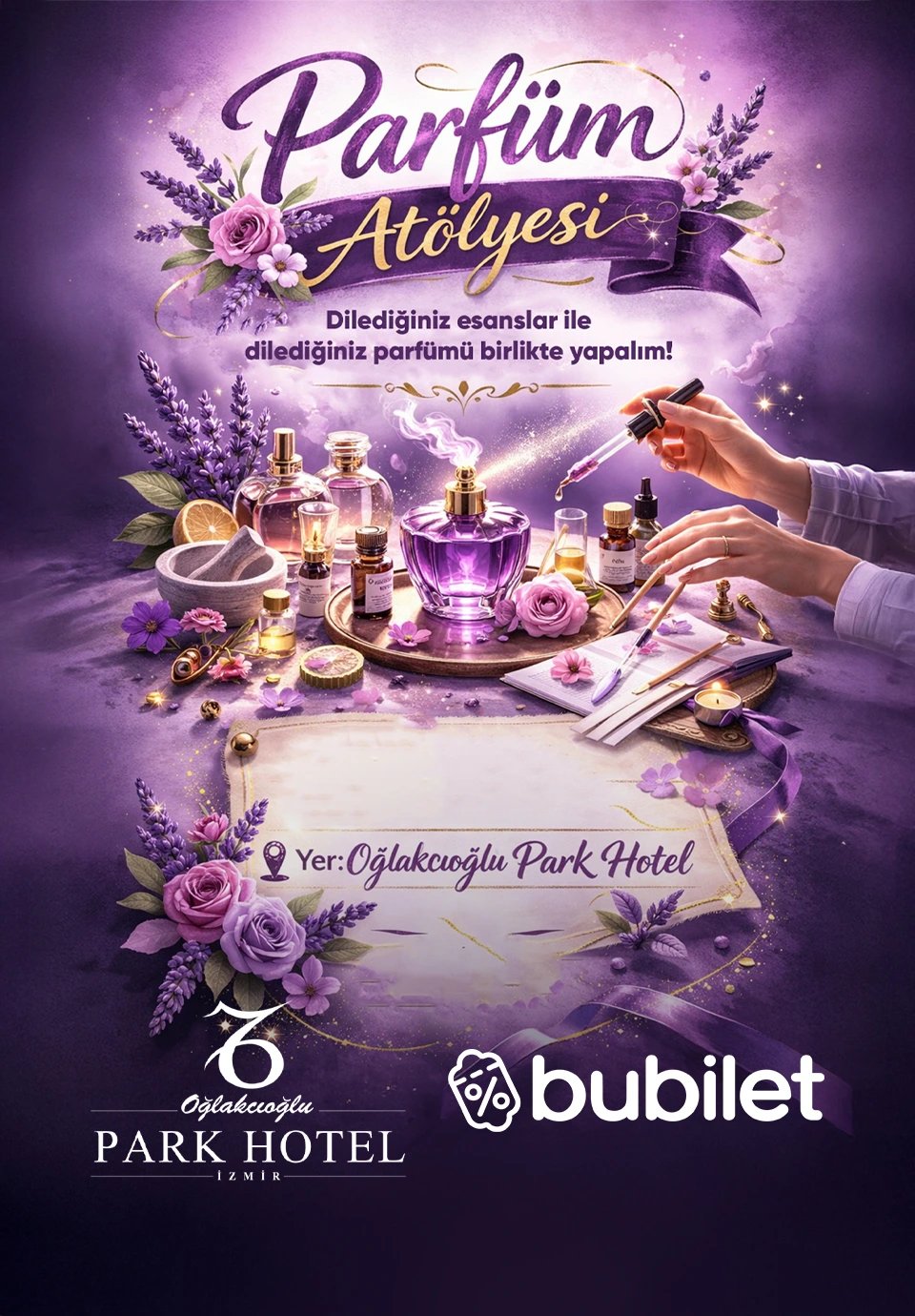 Kokunu Keşfet Parfüm  Tasarım Atölyesi