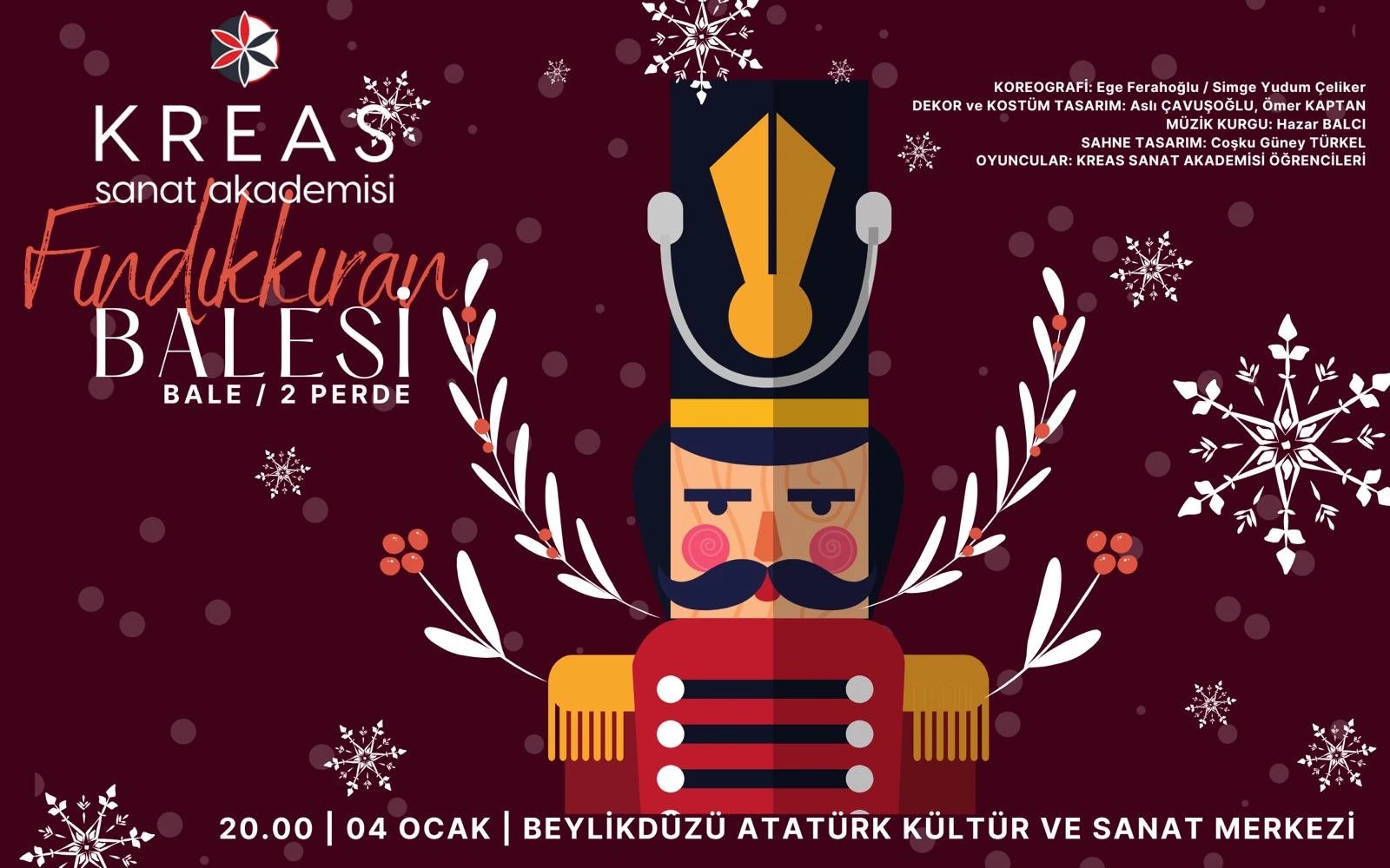 Kreas Sanat Akademisi Fındıkkıran Balesi poster