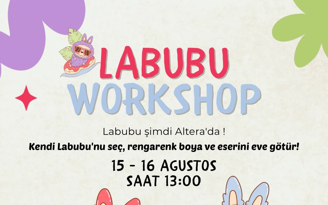 Labubu Boyama Workshop | Altera Seramik Atölyesi