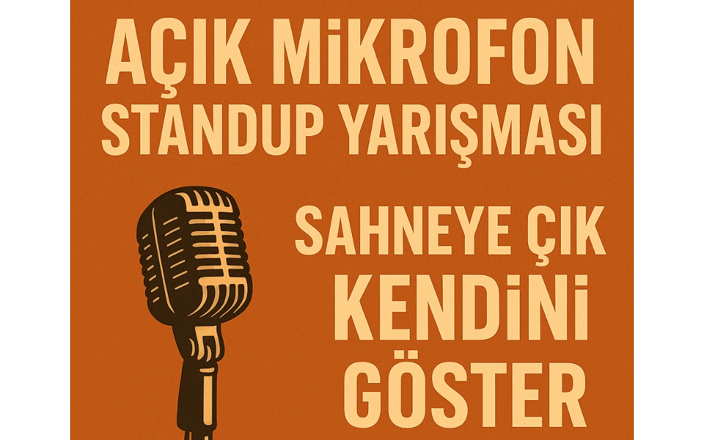Lafazans Açık Mikrofon Stand Up Gecesi poster