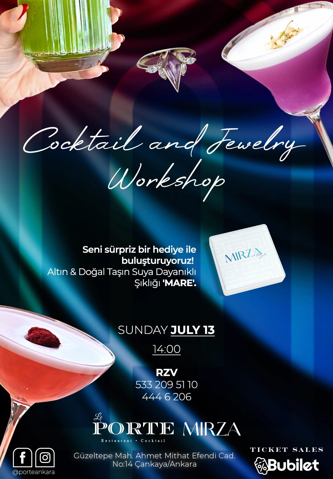 Le Porte Coctail Workshop