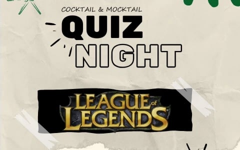 League of Legends Quiz Night poster
