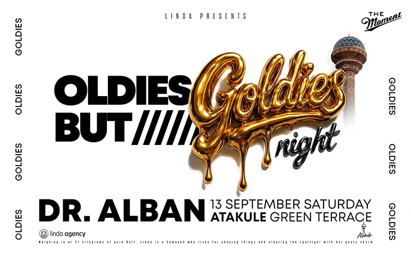 Linda Presents: DR. ALBAN @OldiesButGoldiesNight