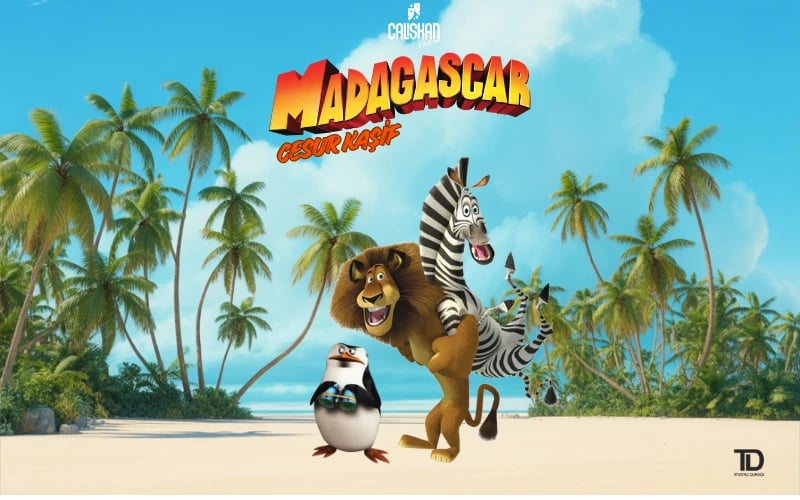 Madagaskar Cesur Kaşif poster