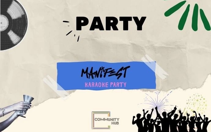 Manifest Karaoke Party poster