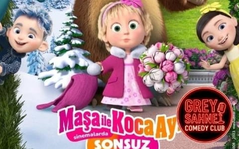 Maşa İle Koca Ayı Sinema Filmi poster