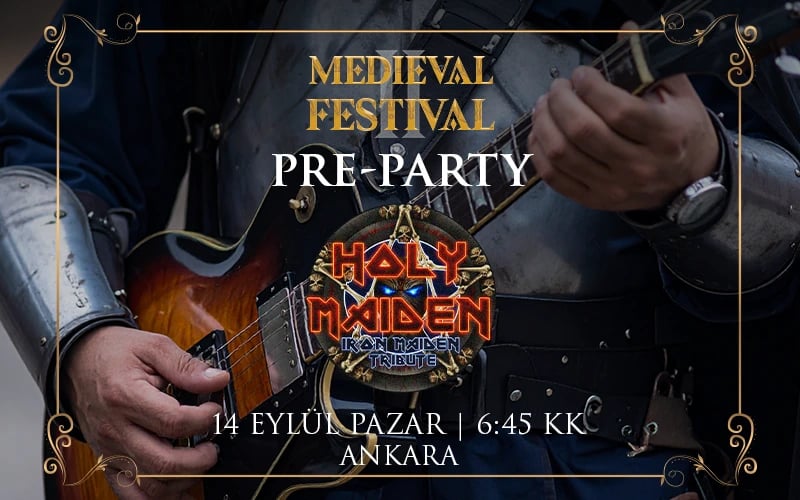 Medieval Festival Pre-Party: Holly Maiden poster
