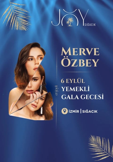 Merve Özbey Yemekli Gala Gecesi