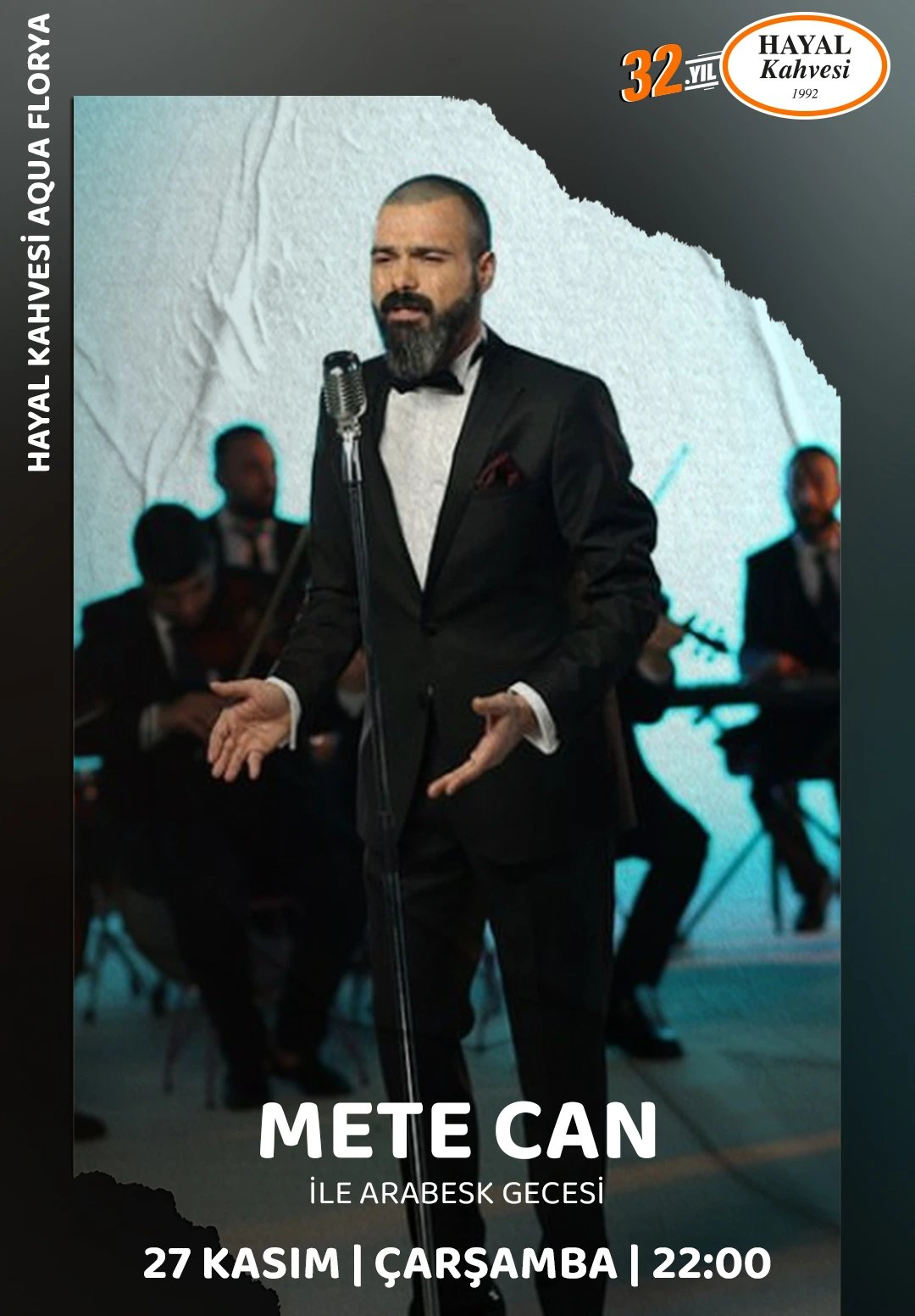 METE CAN ile ARABESK GECESİ 