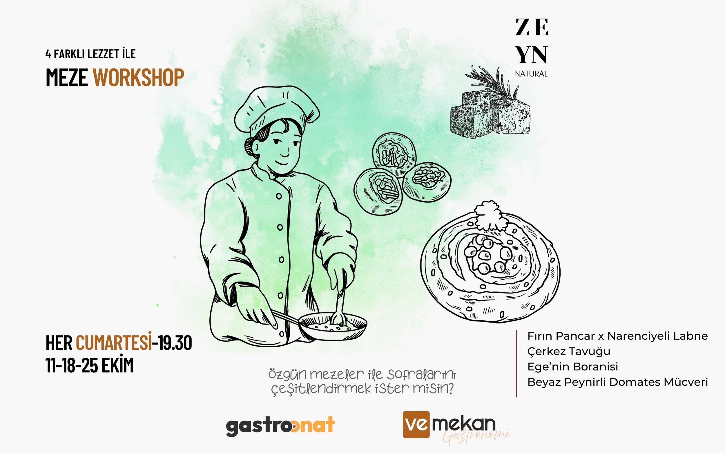 Workshop: Mezeler | Gastroonat X veMekan