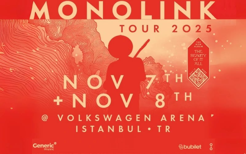 Monolink Tour 2025 poster