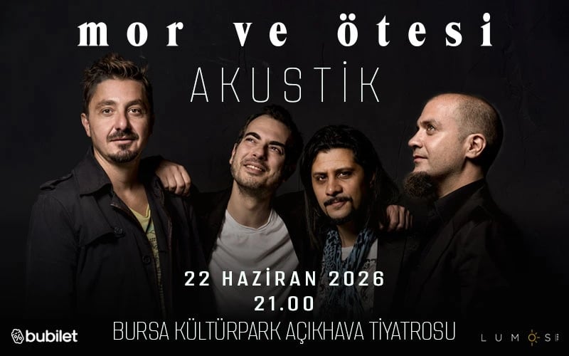 mor ve ötesi Akustik poster