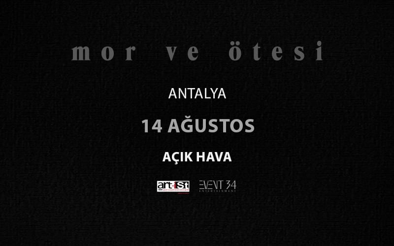 mor ve ötesi poster