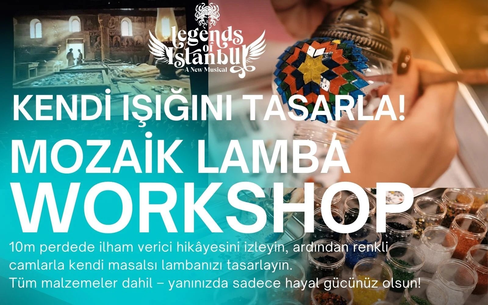 Mozaik Lamba Atölyesi – Ayasofya Karşısında Film Gösterimli poster