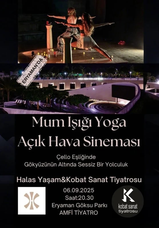 Mum Işığında Yoga & Açık Hava Sineması