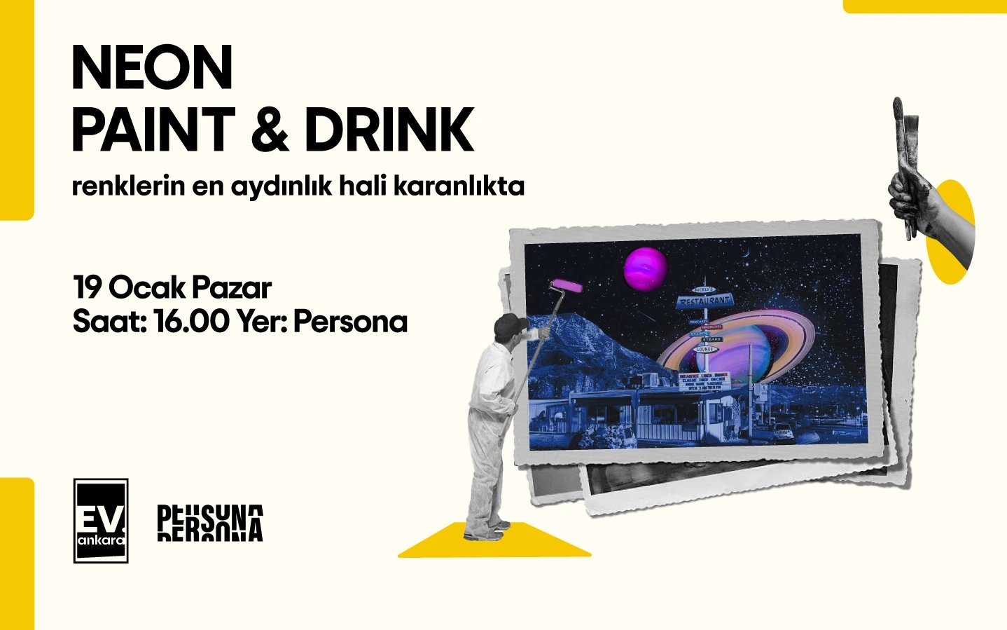 Neon Paint & Drink 