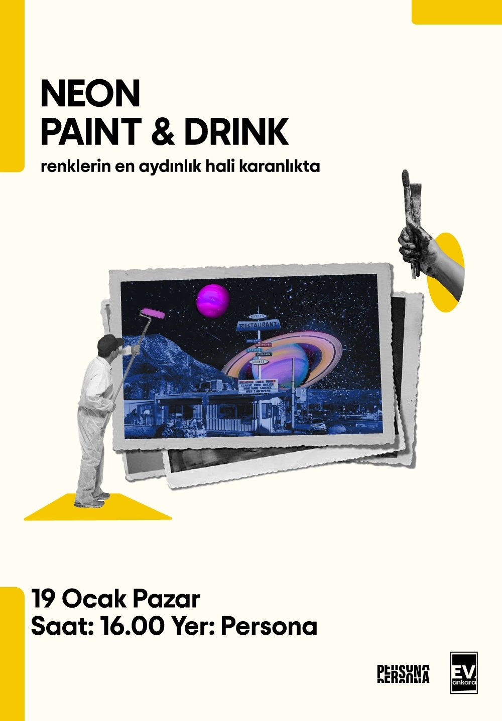 Neon Paint & Drink 