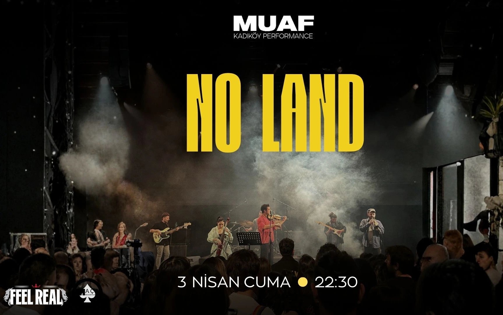 No Land Konseri poster