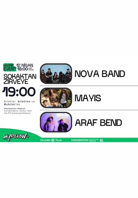 Nova Band - Mayıs - Araf Bend