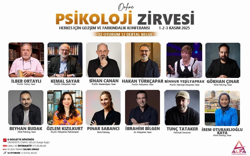 Online Psikoloji Zirvesi - 1-2-3 Kasım