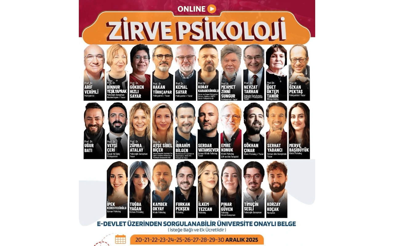 Online Zirve Psikoloji Semineri