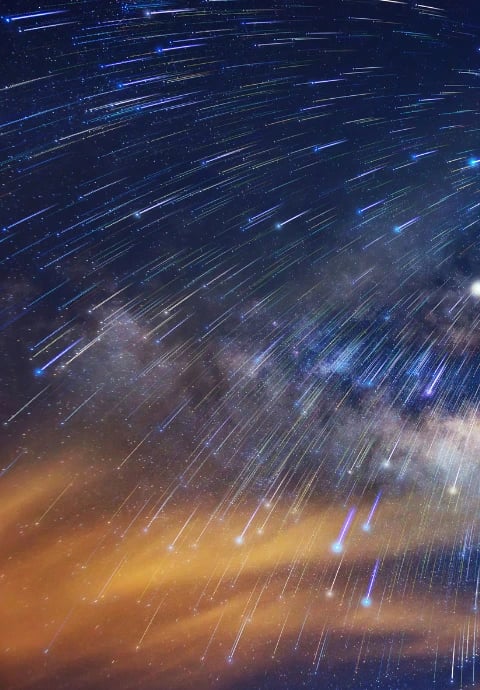 Ormanda Meteor Yağmuru