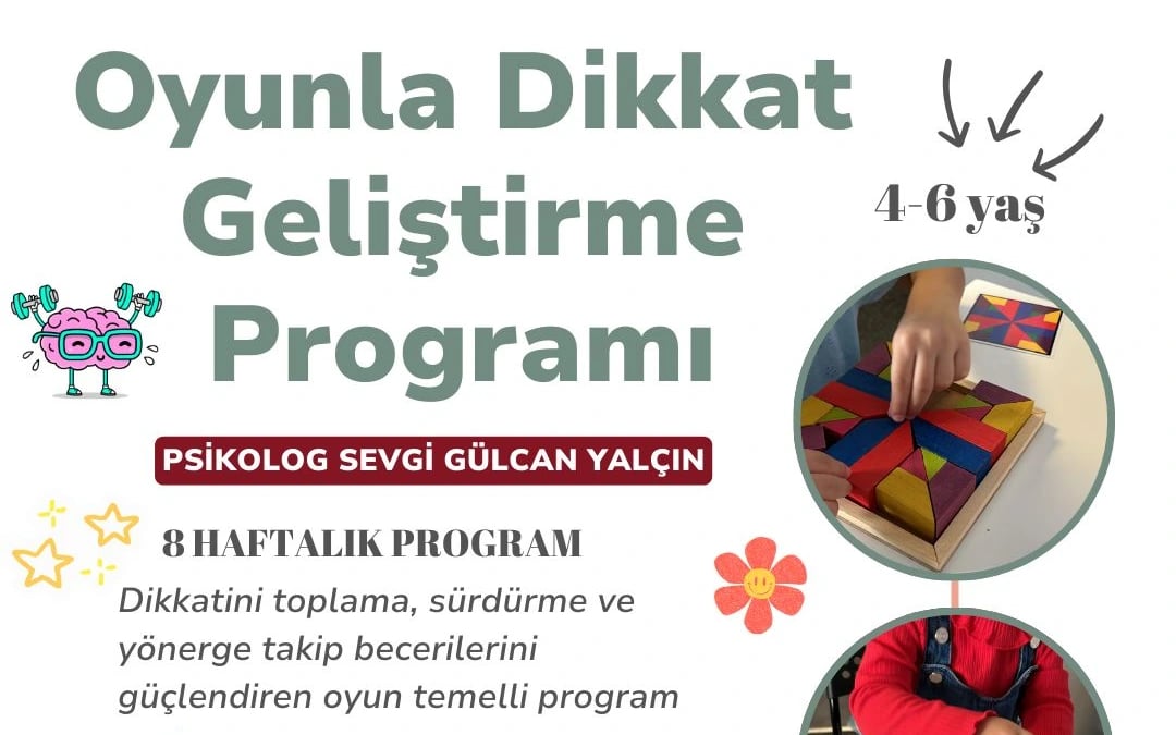 Oyunla Dikkat Geliştirme Programı poster