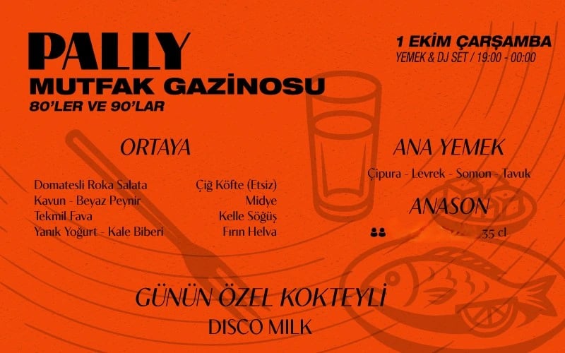 Pally 80s 90s Mutfak Gazinosu