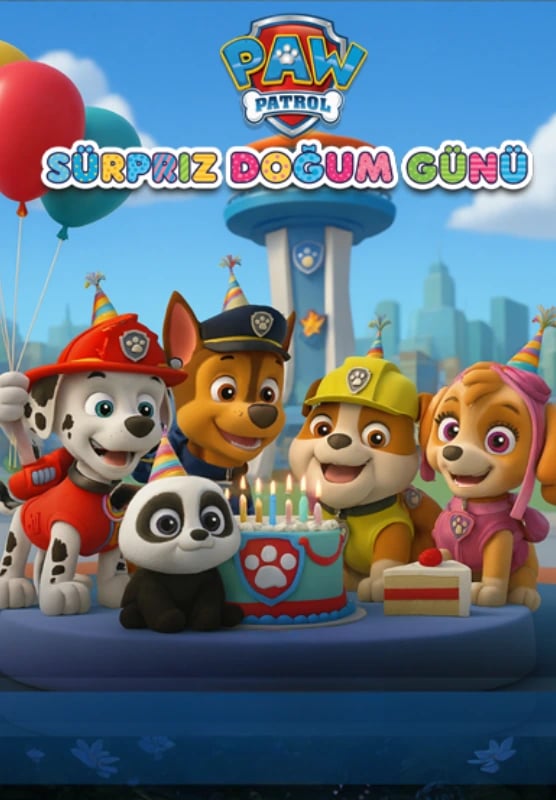 Paw Patrol - Sürpriz Doğum Günü Çocuk Oyunu