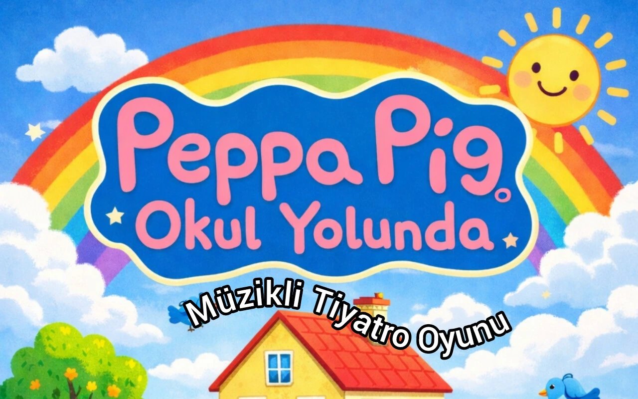 Peppa Pig Okul Yolunda poster