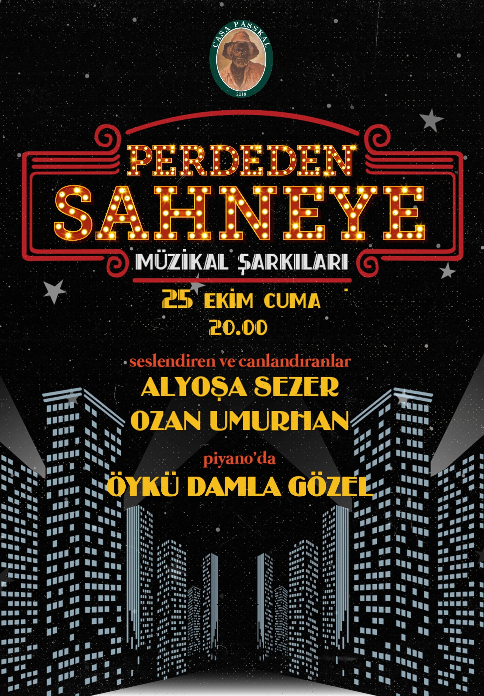 Perdeden Sahneye Müzikal Şarkıları