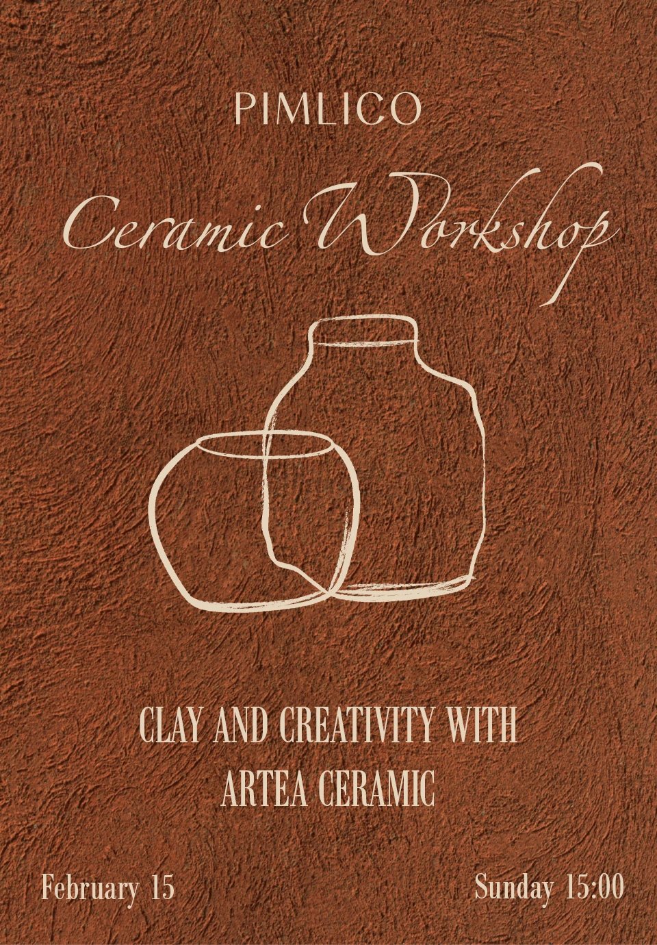 Ceramic Workshop: Clay and Creativity with Artea Ceramic