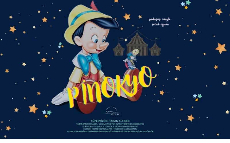 Pinokyo Tiyatro Oyunu poster
