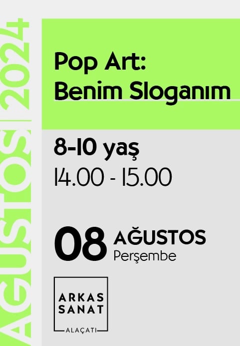 Pop Art: Benim Sloganım