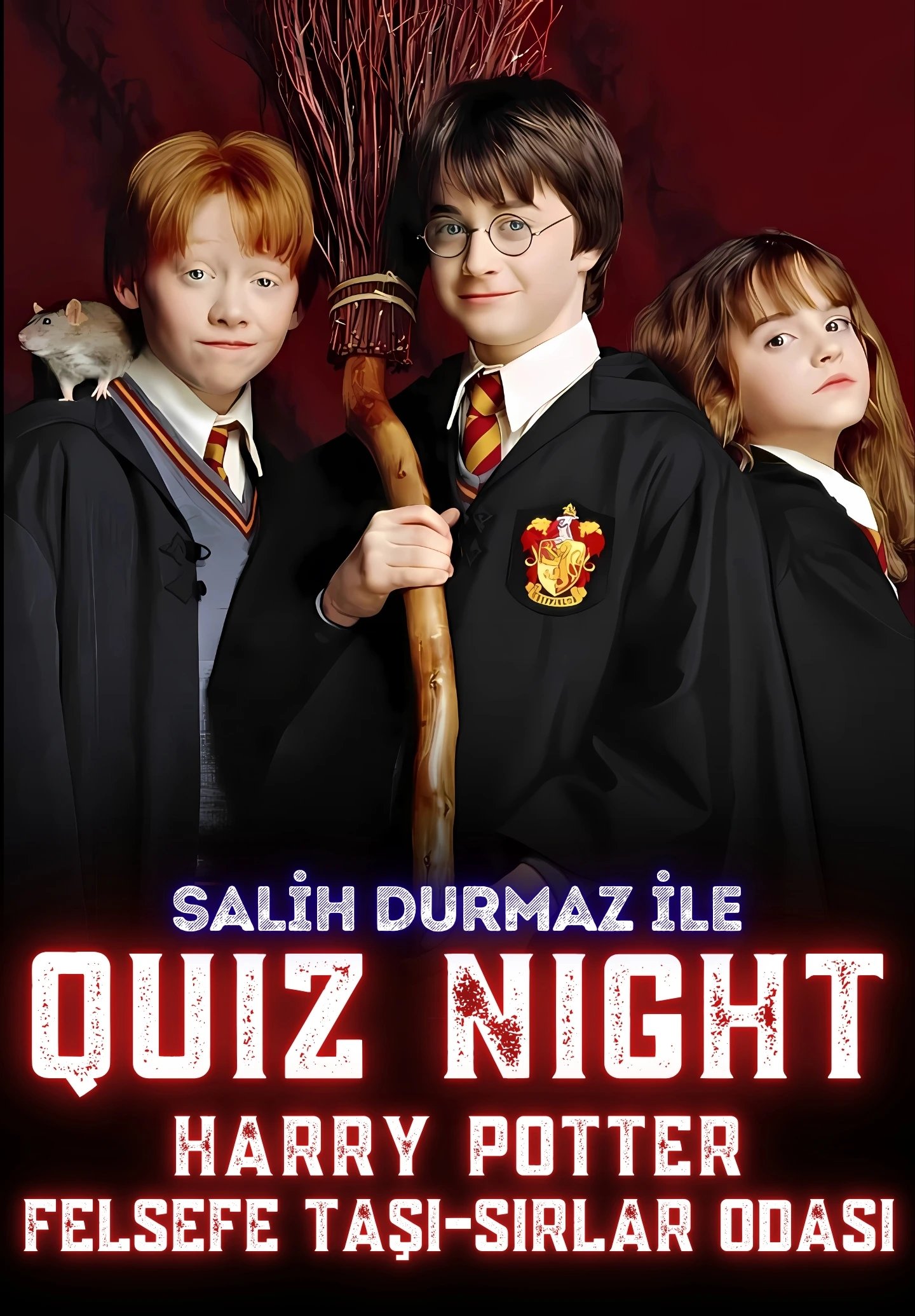 Quiz Night – Harry Potter (Felsefe Taşı ve Sırlar Odası Filmleri)
