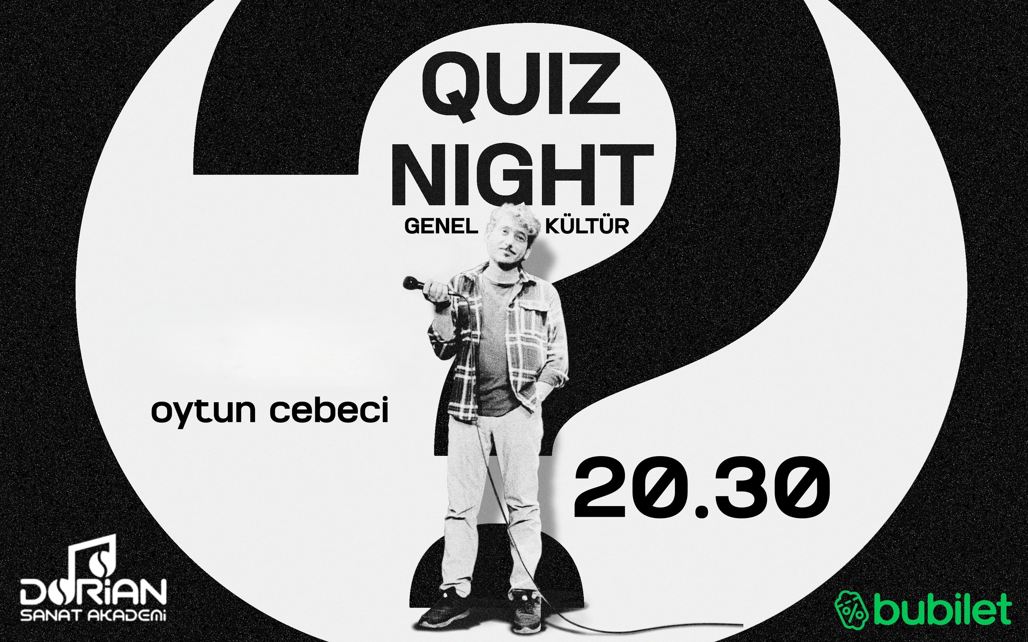 QUIZ NIGHT 90'lar Türkçe Pop poster