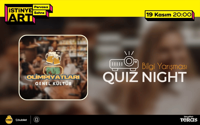 Quiz Night (Pub Olimpiyatları Genel Kültür)