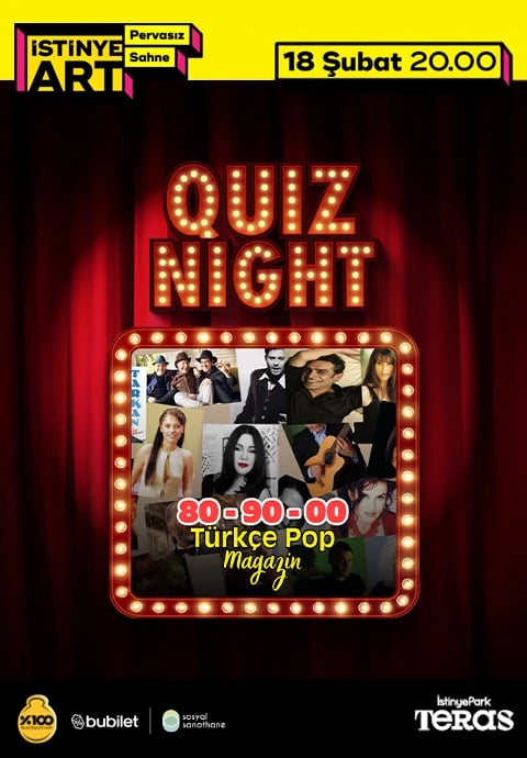 Quiz Night (Türkçe Pop & Magazin Olayları)